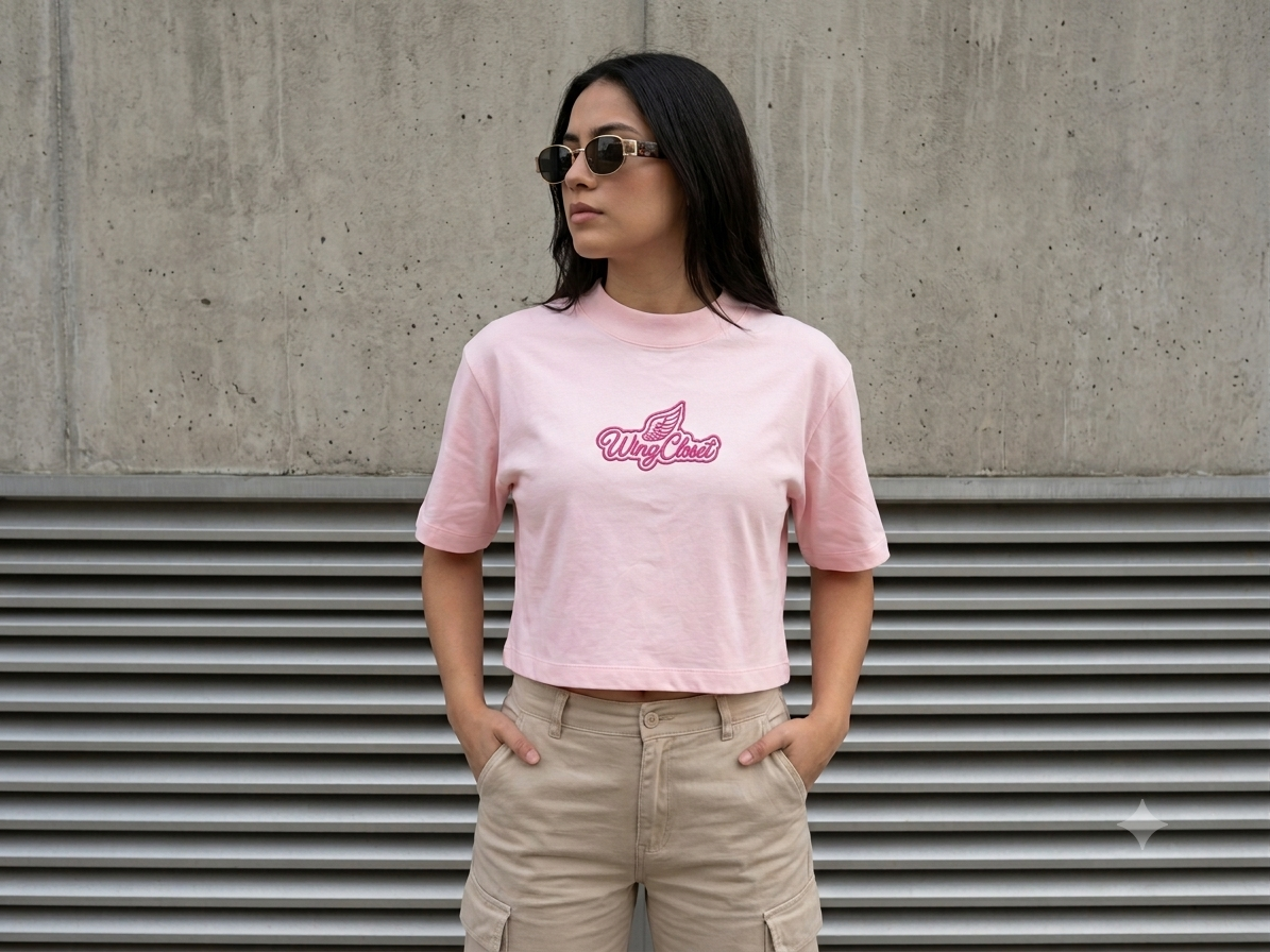 WingCloset Essential Tee - PINK