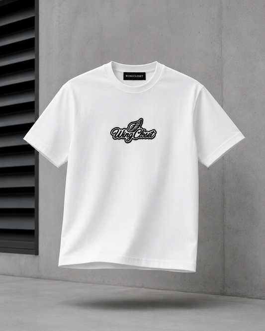 WingCloset Essential Tee - White