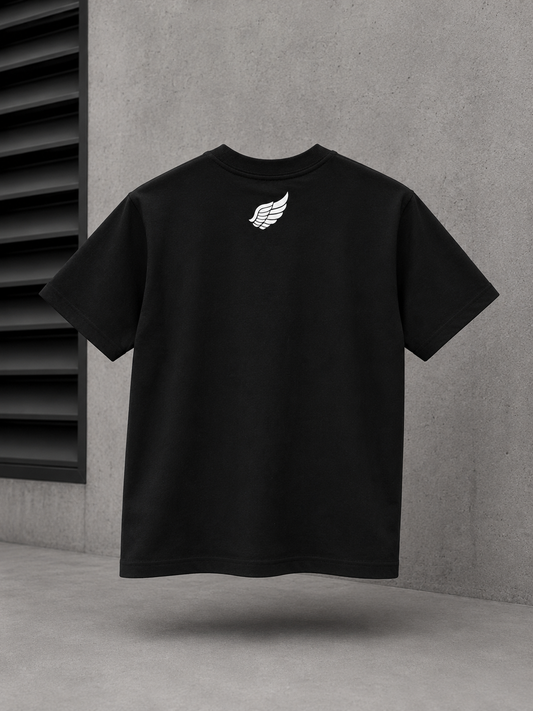 WingCloset Essential Tee – Black